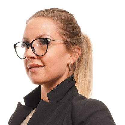 Swarovski Black Women Glasses Frame