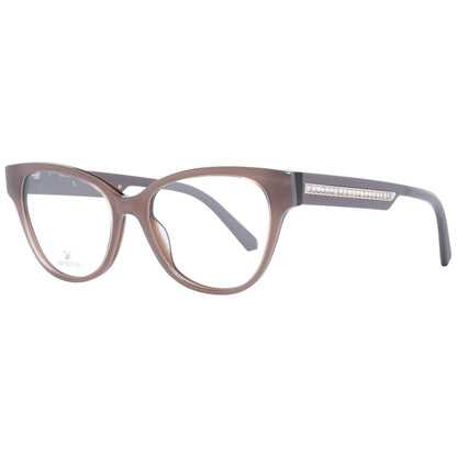 Swarovski Purple Women Glasses Frame