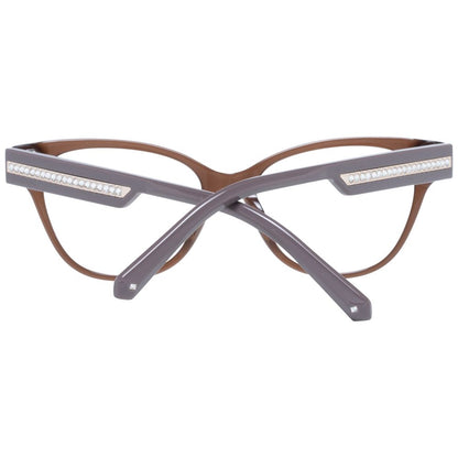 Swarovski Purple Women Glasses Frame