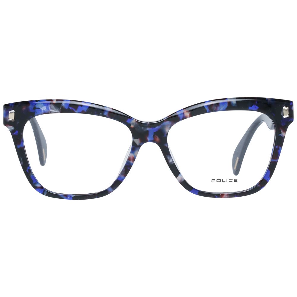 Police Blue Women Glasses Frame