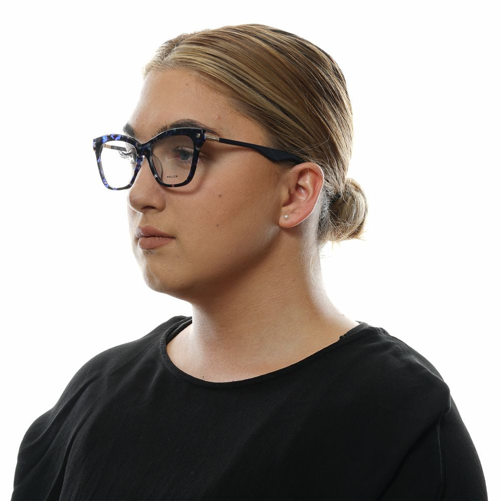 Police Blue Women Glasses Frame