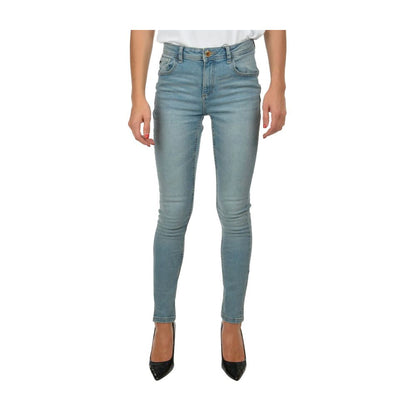 Yes Zee Blue Cotton Women's Skinny Jean