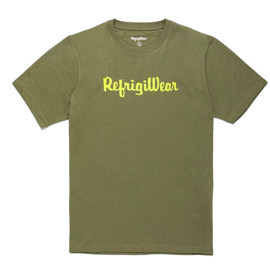 تي شيرت Refrigiwear Army Cotton Tee بشعار متباين