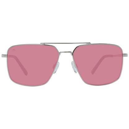 Serengeti Silver Men Sunglass