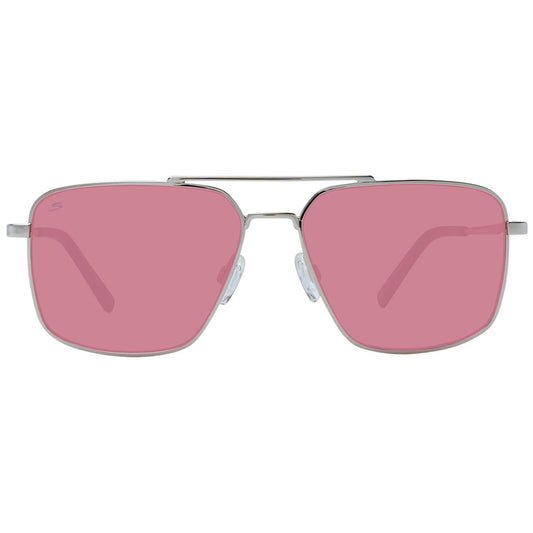 Serengeti Silver Men Sunglass