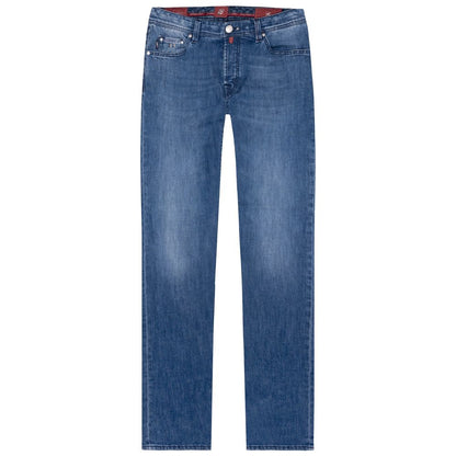 Tramarossa Blue Cotton Mens Jeans