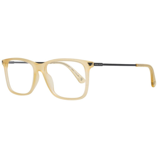 Police Yellow Men Glasses Frame