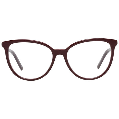 Tod's Burgundy Women Glasses Frame