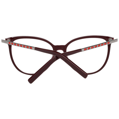 Tod's Burgundy Women Glasses Frame