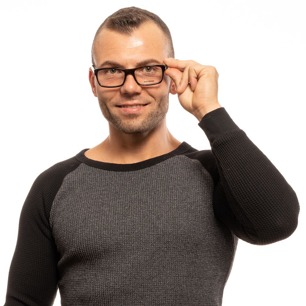 Zadig & Voltaire Brown Men Glasses Frame