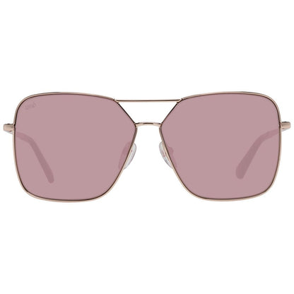 Web Rose Gold Women Sunglass