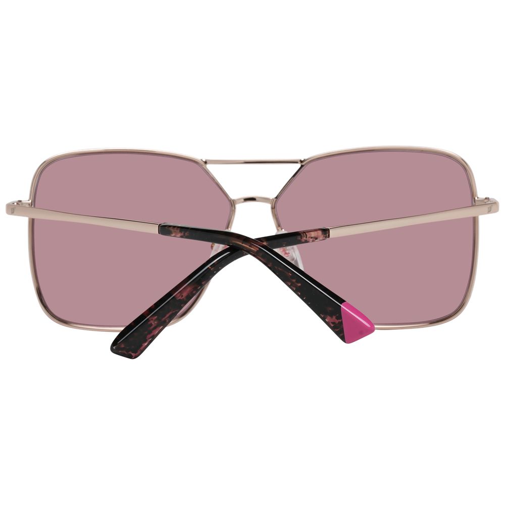 Web Rose Gold Women Sunglass