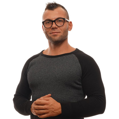 Ermenegildo Zegna Black Men Glasses Frame