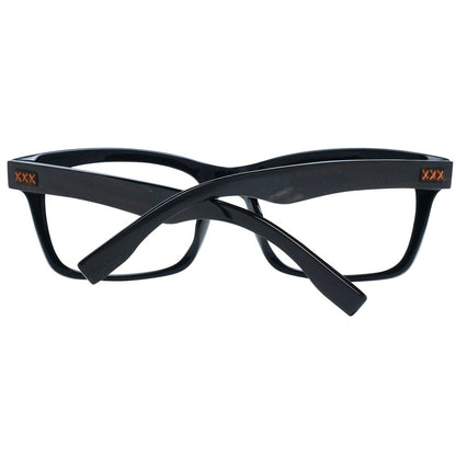 Ermenegildo Zegna Black Men Glasses Frame