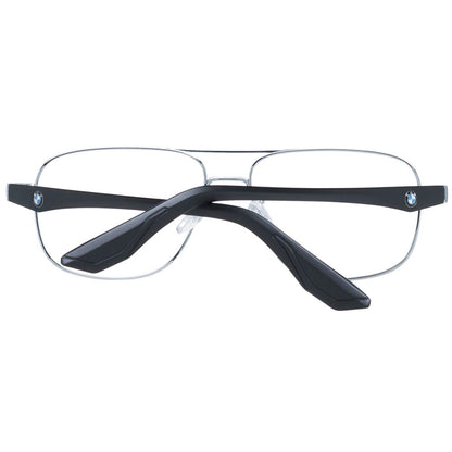 BMW Silver Men Glasses Frame