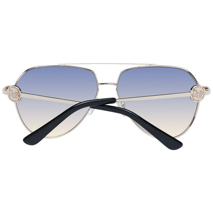 نظارات شمسية نسائية من Guess باللون الذهبي