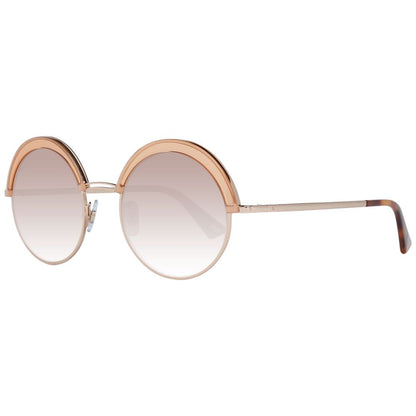 Web Rose Gold Women Sunglass