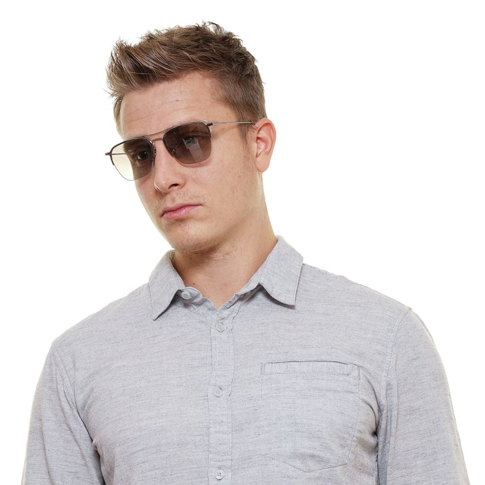 Police Silver Men Sunglass