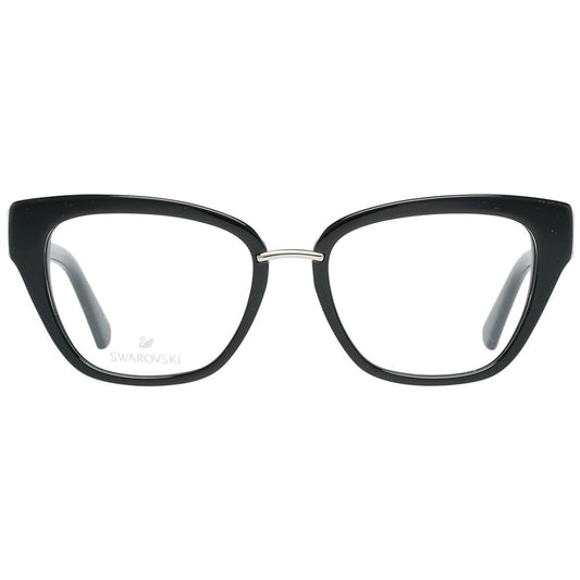 Swarovski Black Women Glasses Frame