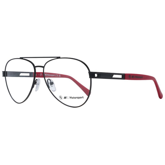 BMW Motorsport Black Men Glasses Frame