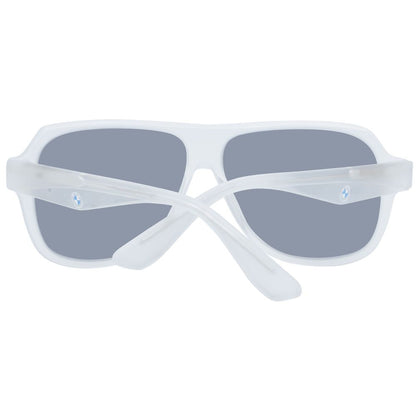 BMW White Men Sunglass