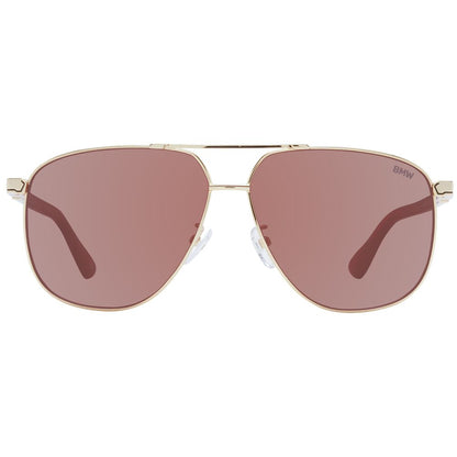 BMW Gold Men Sunglass