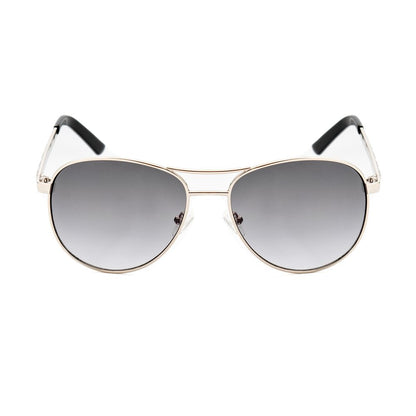 نظارات شمسية من Guess باللون الذهبي المعدني