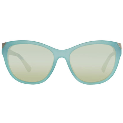 نظارات شمسية بلاستيكية زرقاء من Guess