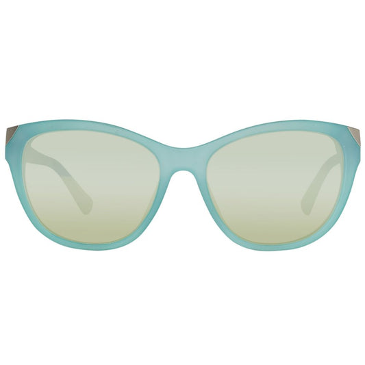 نظارات شمسية بلاستيكية زرقاء من Guess
