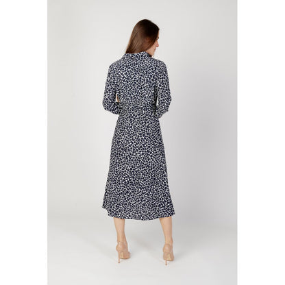 Street One – Blaue Viskose-Midi