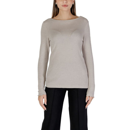 Street One Beige Viskose Longsleeve
