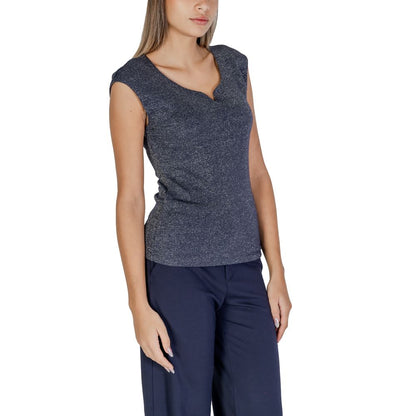 Street One – Blaues Viskose-Tanktop