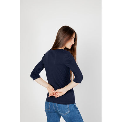 Street One Blue Cotton Long Sleeve