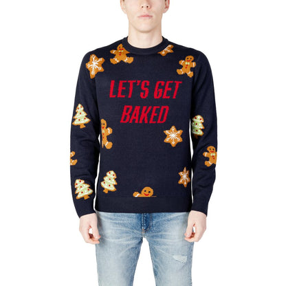 Only & Sons Blue Marabou Sweater
