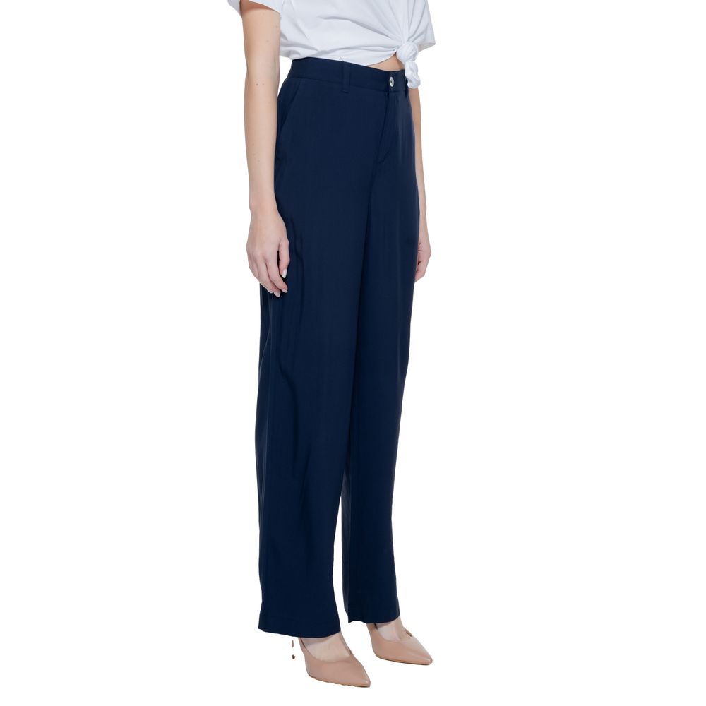 Street One – Blaue Viskosehose