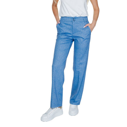 Street One Blaue Polyesterhose