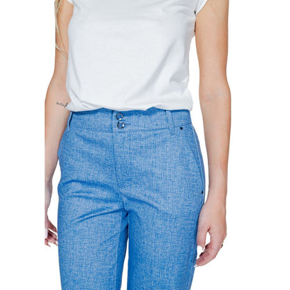 Street One Blaue Polyesterhose