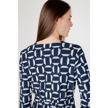 Street One Blue Polyester Long