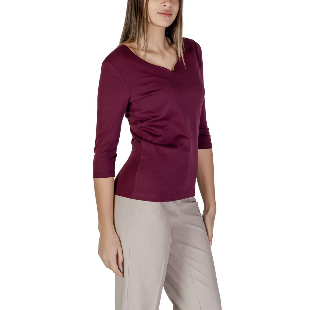 Street One Lila Baumwoll-T-Shirt