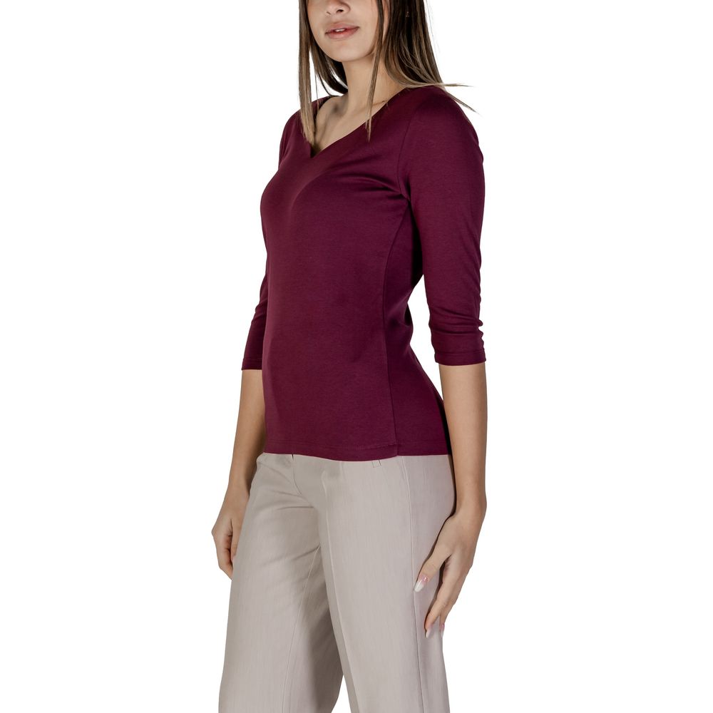 Street One Lila Baumwoll-T-Shirt