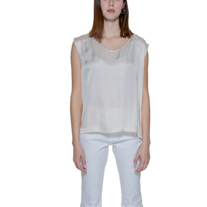 Street One – Cremefarbene Viskosebluse