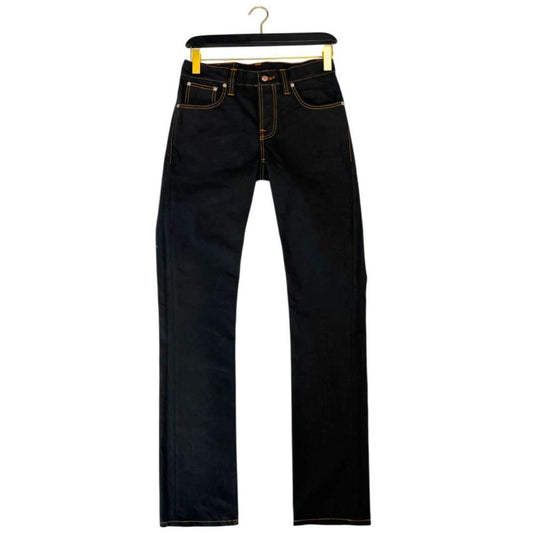 Nudie Jeans Black Cotton Men's Jeans