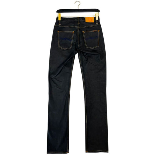 Nudie Jeans Black Cotton Men's Jeans