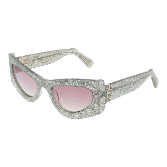 GCDS Silver Unisex Sunglass