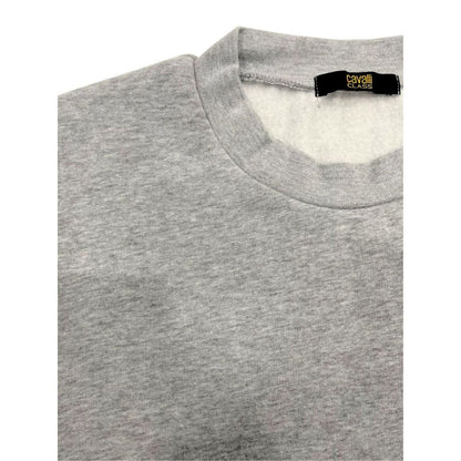 Cavalli Class Gray Polyester Women's Hoodie