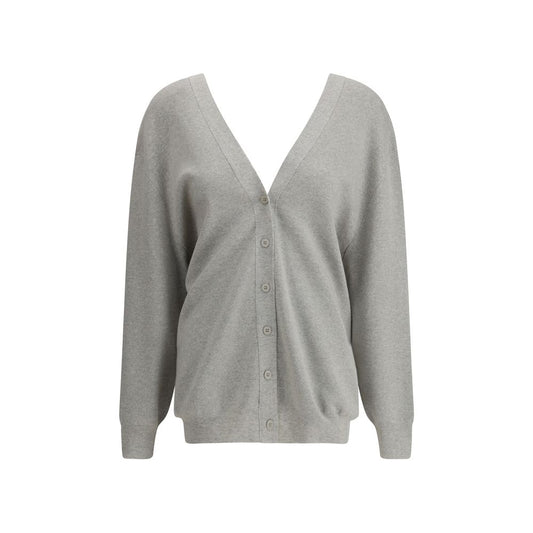 SA SU PHI Strickjacke mit doppelseitigem V-Ausschnitt
