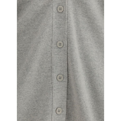 SA SU PHI Strickjacke mit doppelseitigem V-Ausschnitt