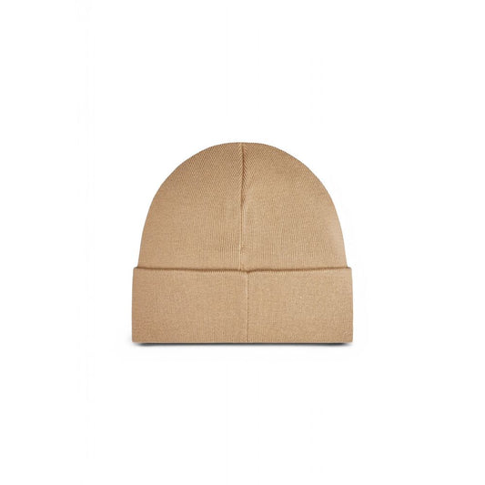 Calvin Klein Jeans Beige Recycled Polyester Caps Baseball Hat