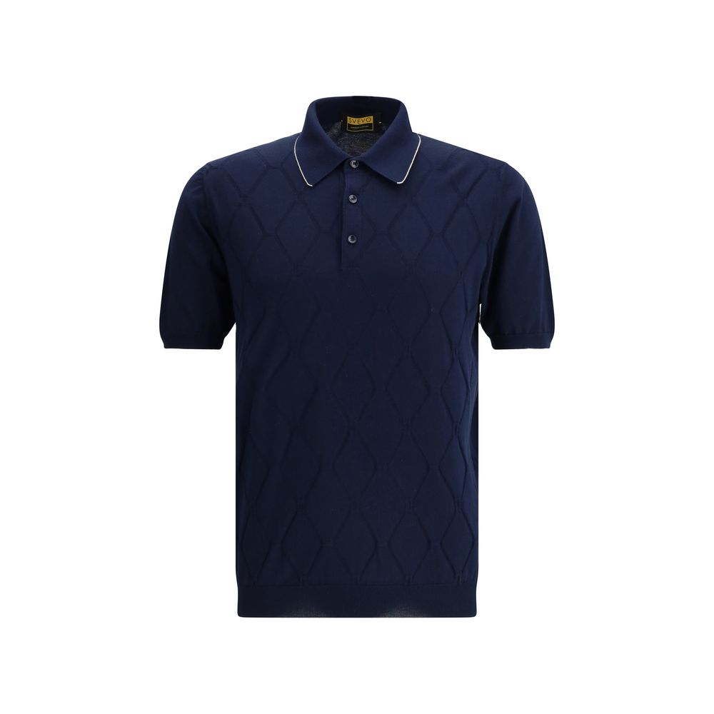 Svevo Strick-Poloshirt