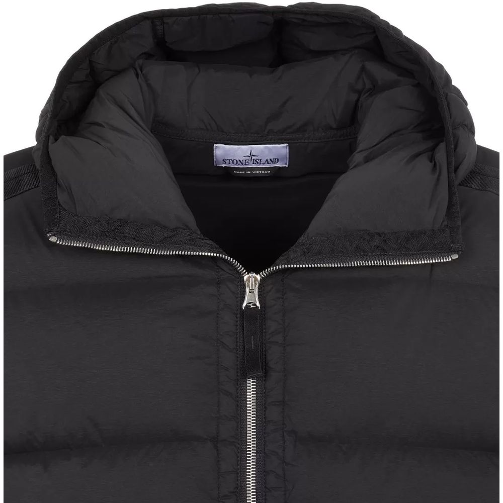 Stone Island Black Nylon Men Jacket